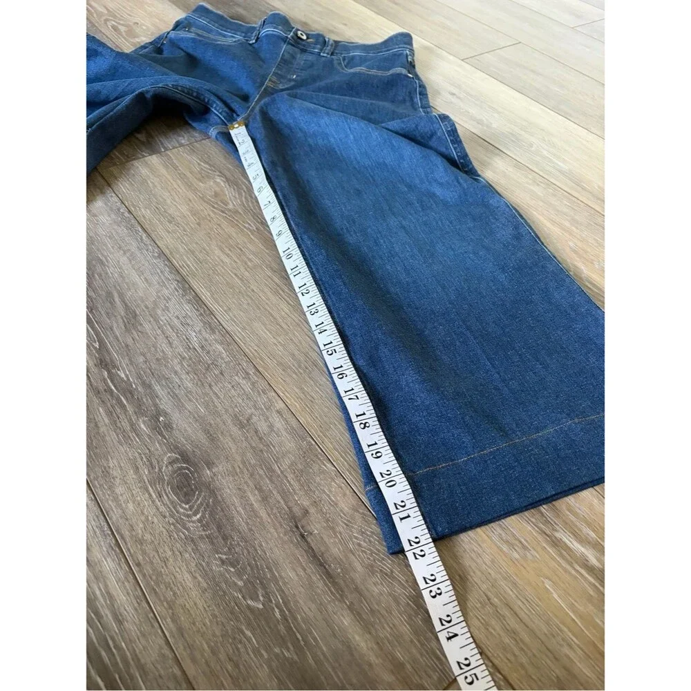 SPANXshape™ Authentic 360 Cropped Wide Leg Jeans - Picture 11 of 12
